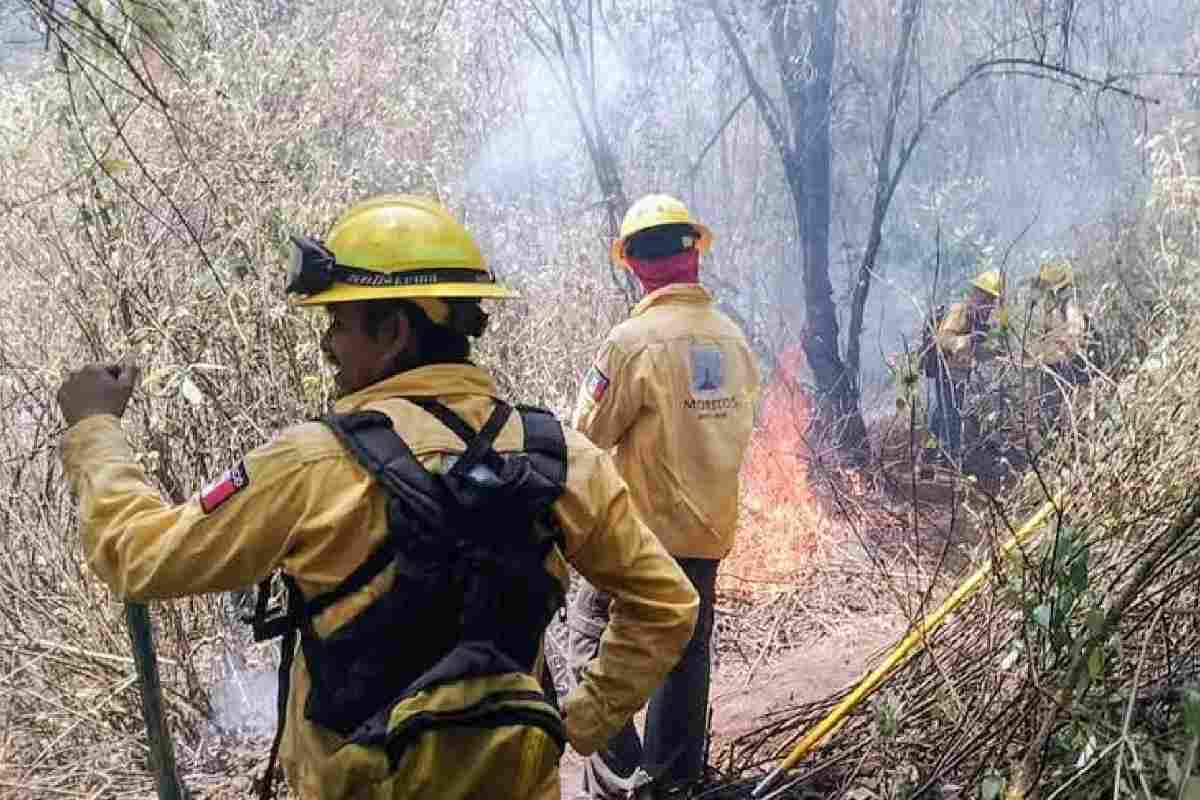 Incendio en Tepoztlán cumple cuatro días activo; suman 600 hectáreas afectadas