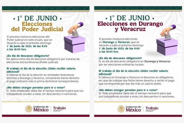 Fuente: Secretaría del Trabajo y Previsión Social.