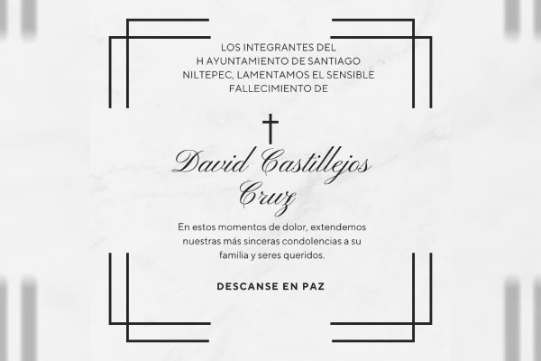 Asesinan a tiros regidor de Santiago Niltepec, Oaxaca, mientras repartía regalos por el Día de las Madres