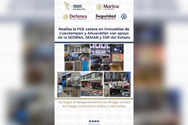 Catean propiedades vinculadas a alcalde de Cuatempan en Puebla