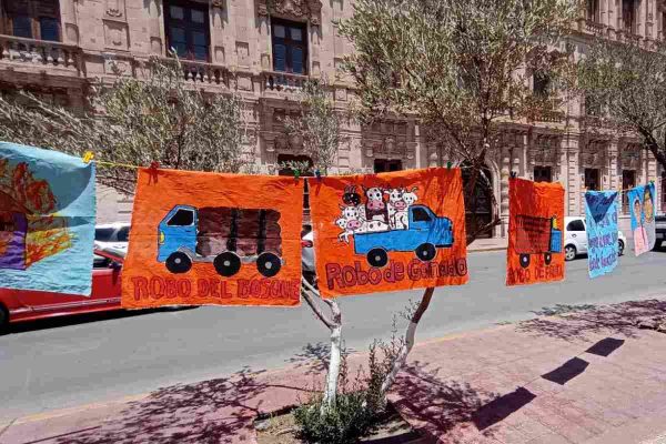 Desplazados de comunidades de la Sierra Tarahumara marchan en exigencia de justicia y retornos seguros