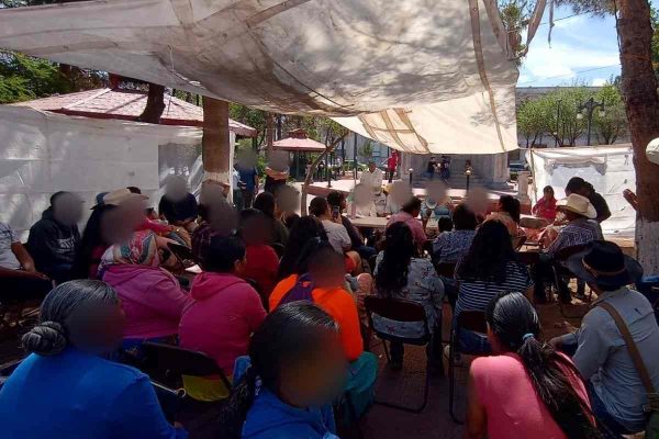 Desplazados de comunidades de la Sierra Tarahumara marchan en exigencia de justicia y retornos seguros