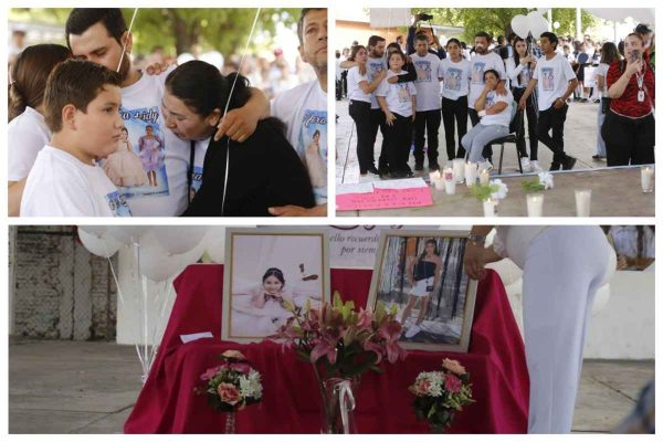 Familiares de Lady y Alexa, menores asesinadas en Culiacán, Sinaloa