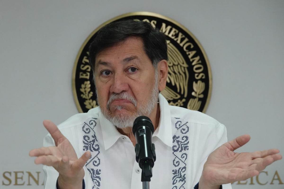 Gerardo Fernández Noroña, presidente de la Mesa Directiva del Senado, habló sobro de la disculpa pública que le hizo un ciudadano