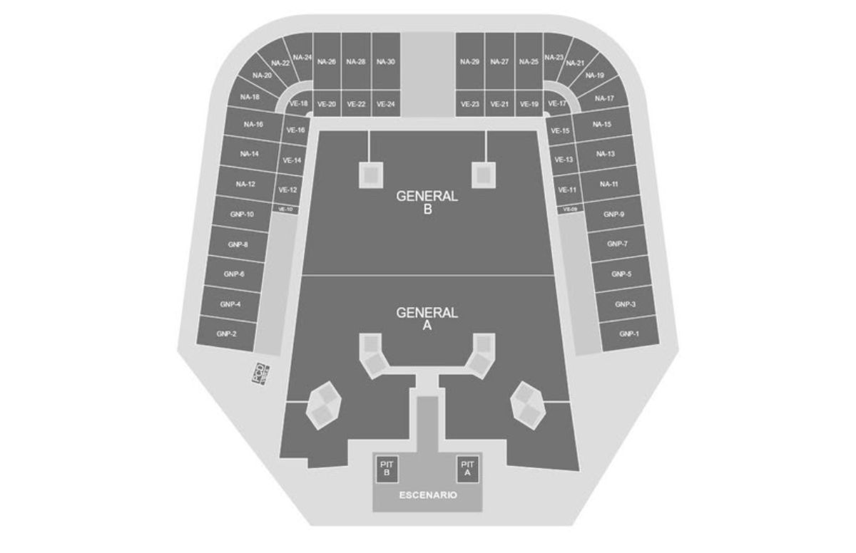 bad bunny estadio gnp mapa boletos