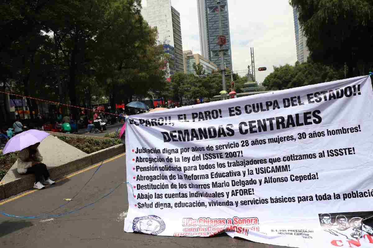 CNTE marchará hacia la Torre del Caballito; estas son las alternativas viales