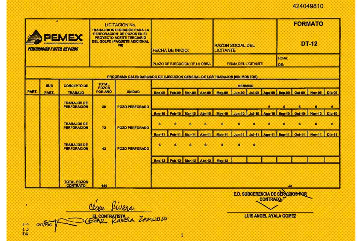 zapata internacional empresas fantasma Pemex contratos sexenio Felipe Calderón