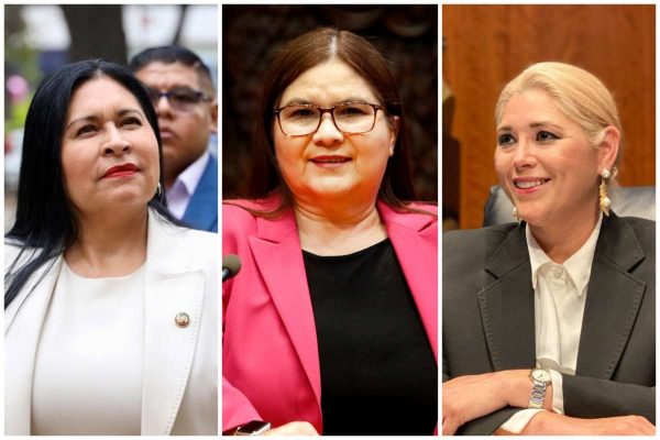 Candidatas a la presidencia del Senado