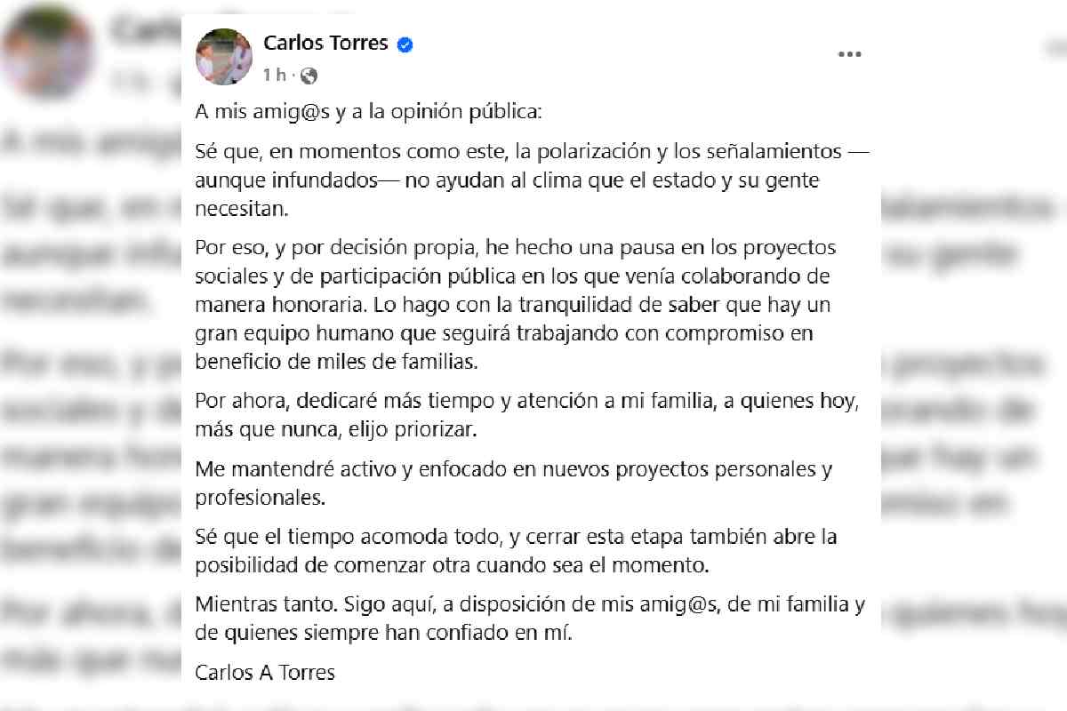 Carlos Torres Baja California