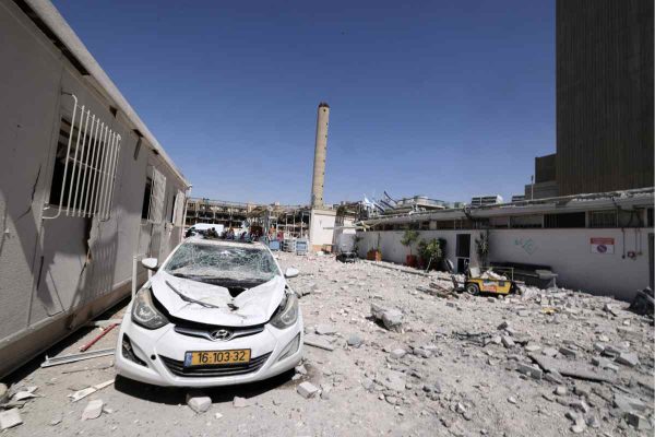 Daños en Israel tras ataque de Irán
