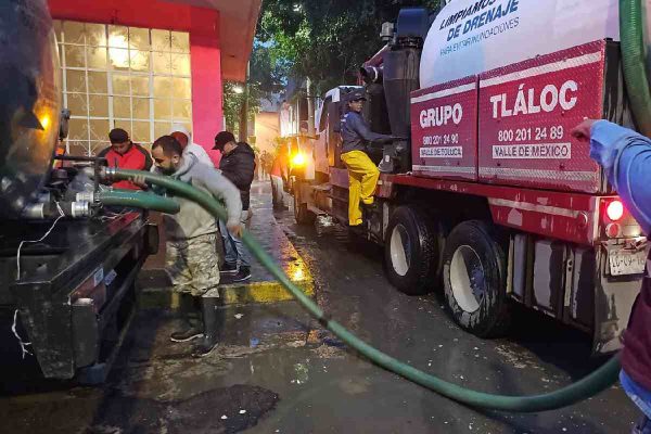 Grupo de emergencias Tláloc en Edomex para inundaciones