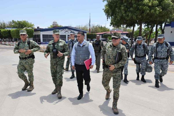 Harfuch visita Sinaloa por ola de violencia