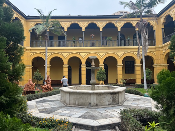 Convento de Santo Domingo en Lima, Perú.