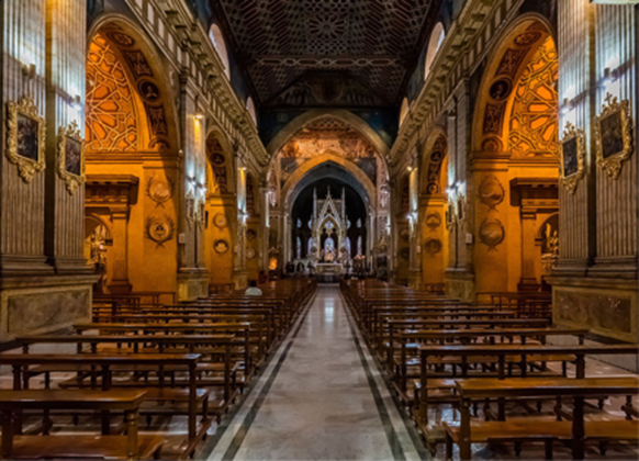 Convento de Santo Domingo en Quito, Ecuador.