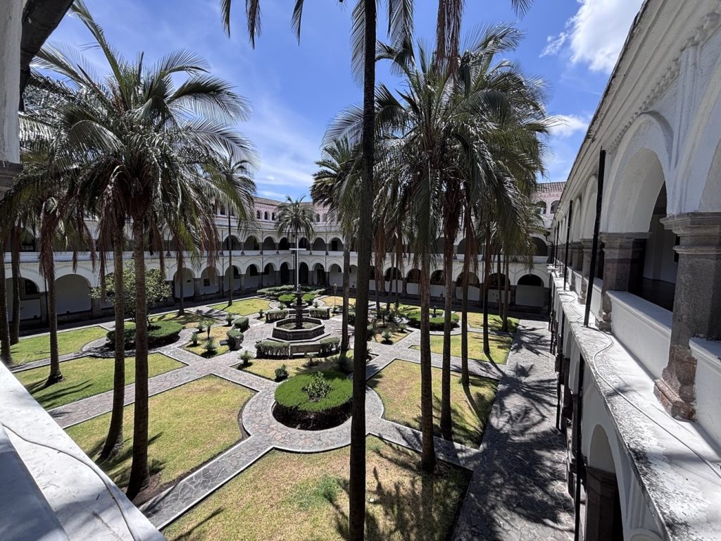 Convento de Santo Domingo en Quito, Ecuador.