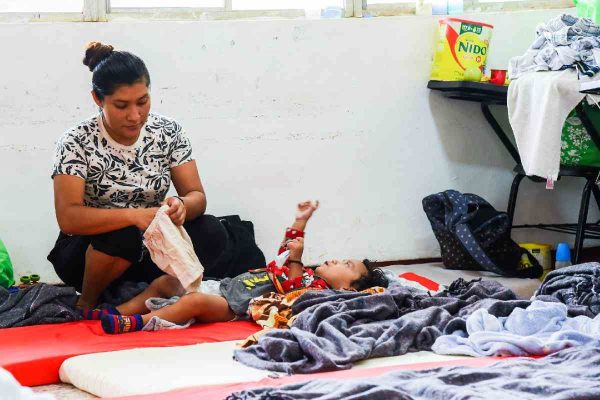 Refugio temporal ante huracanes