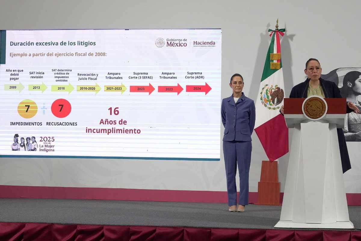 Gobierno exhibe adeudos fiscales de Salinas Pliego por 74 mil mdp; “se trata de cobros dobles”, dice el empresario