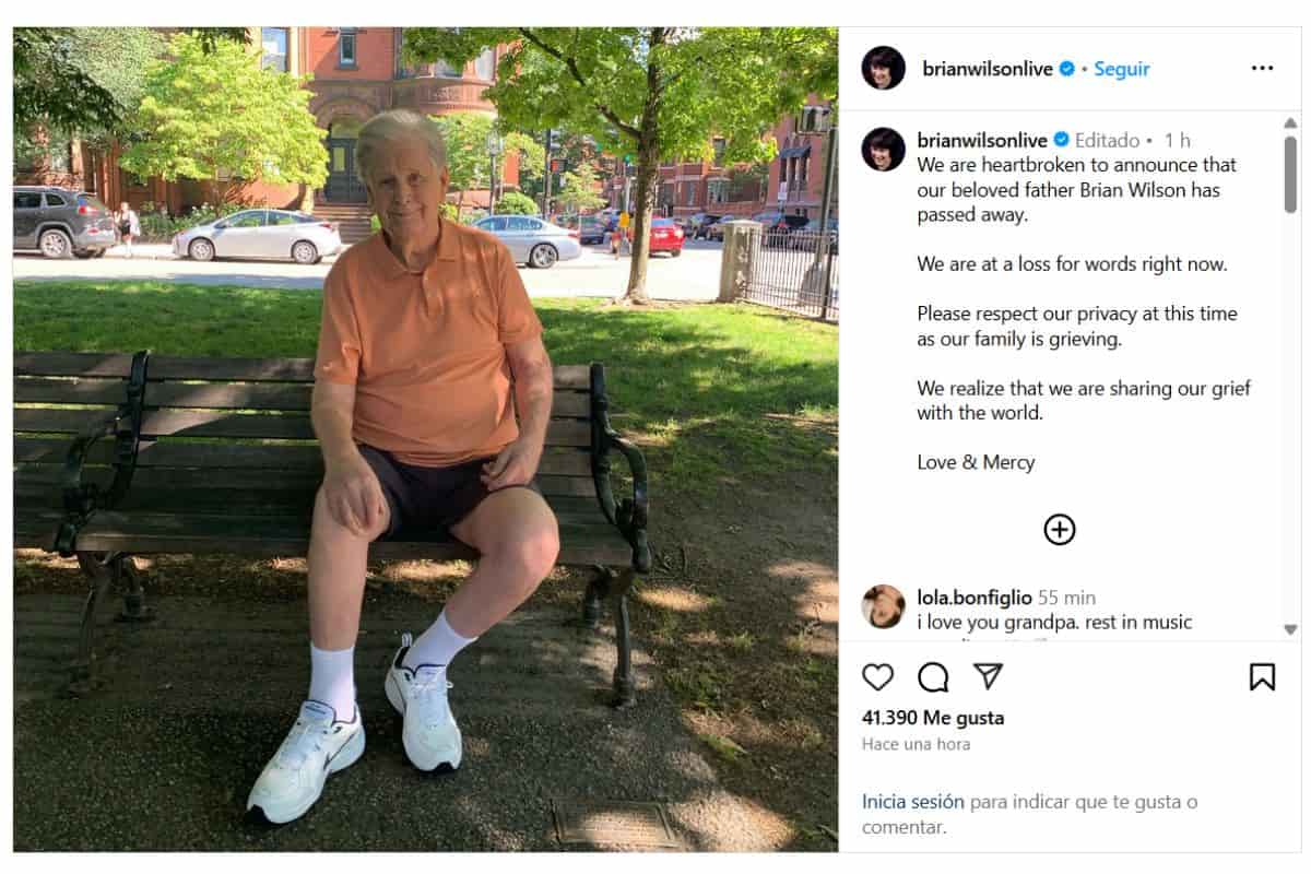 brian wilson muere