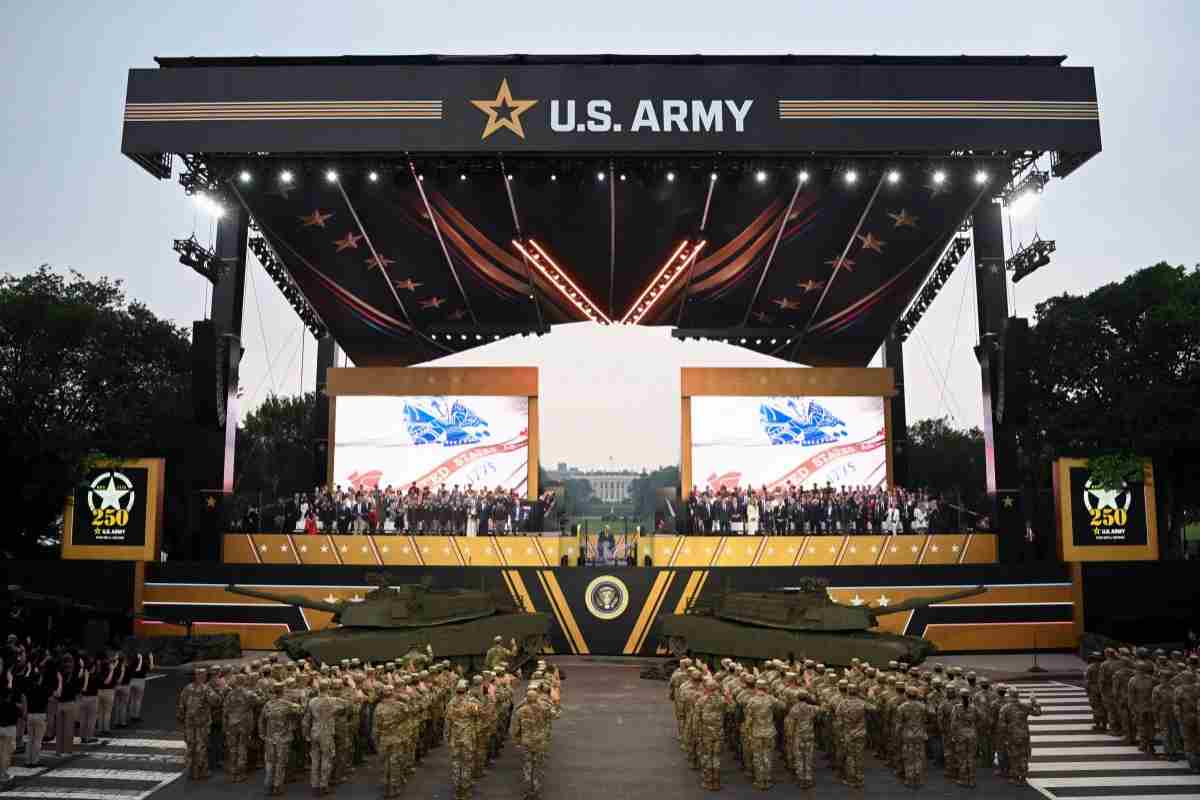 desfile fuerzas armadas Estados Unidos