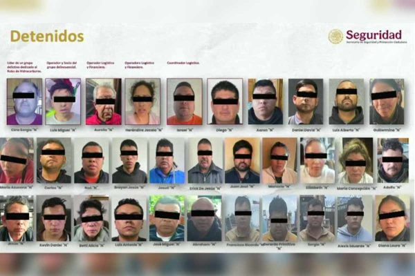 detenidos presunta red huachicoleo