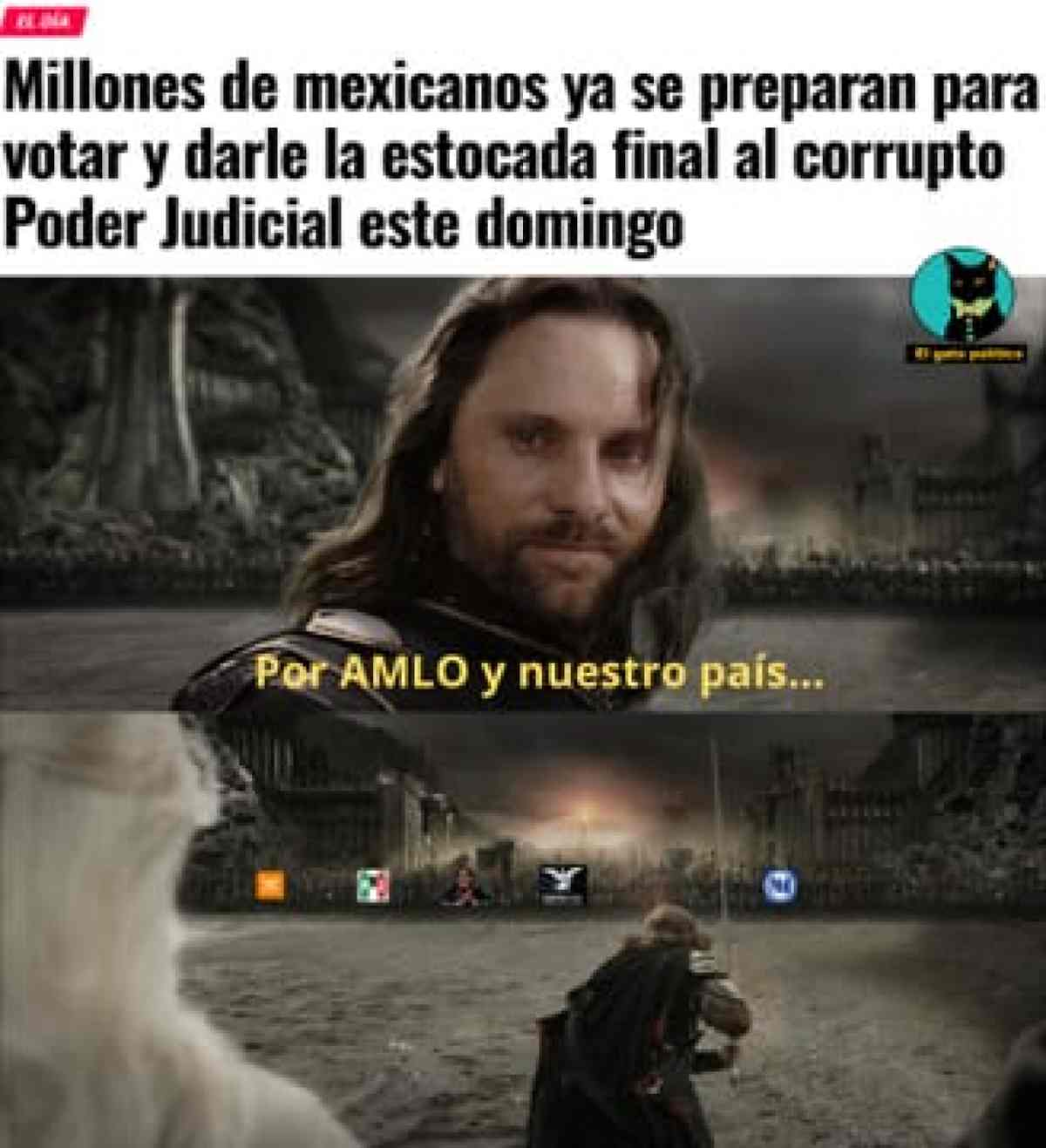 memes elección judicial