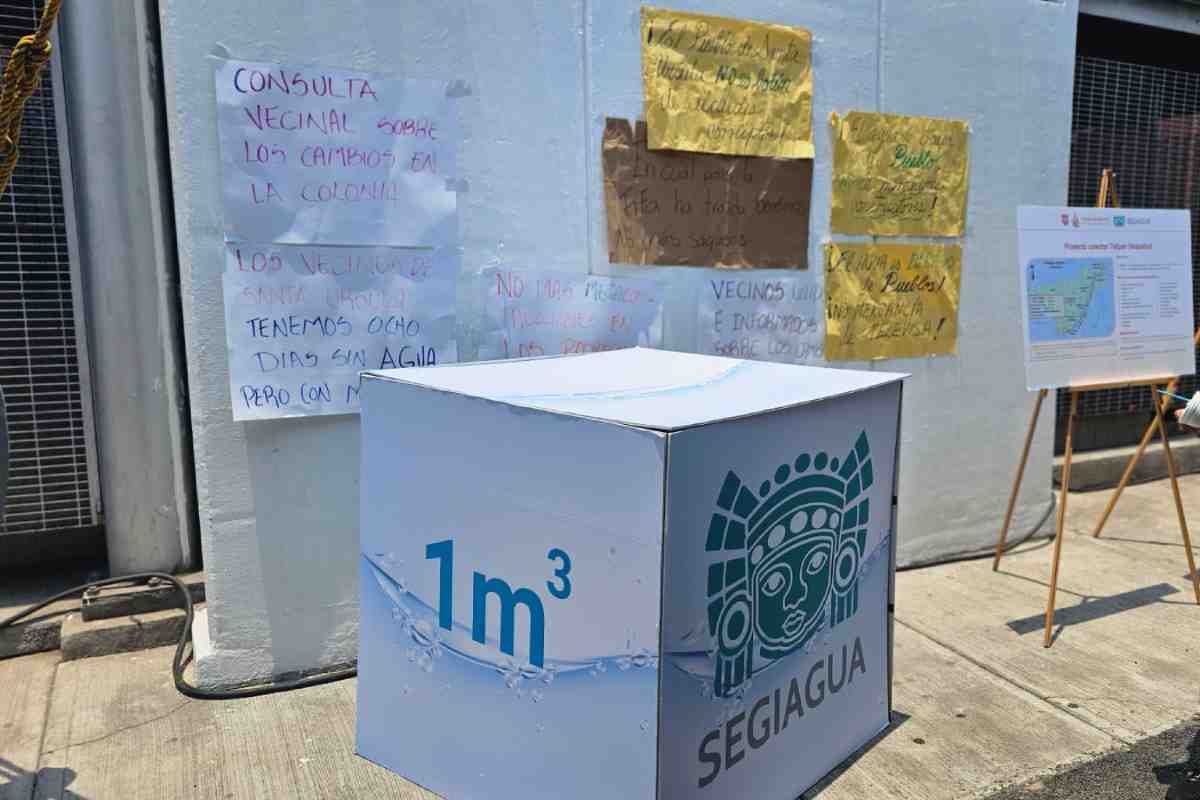 mundial 2026 futbol estadio azteca vecinos reclamos obras agua