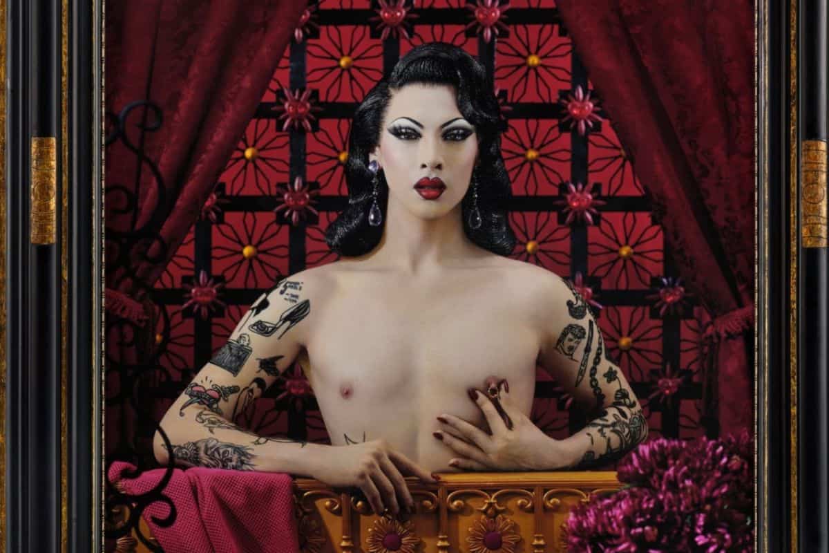 "L'anneau d'or (Violet Chachki), de Pierre et Gilles