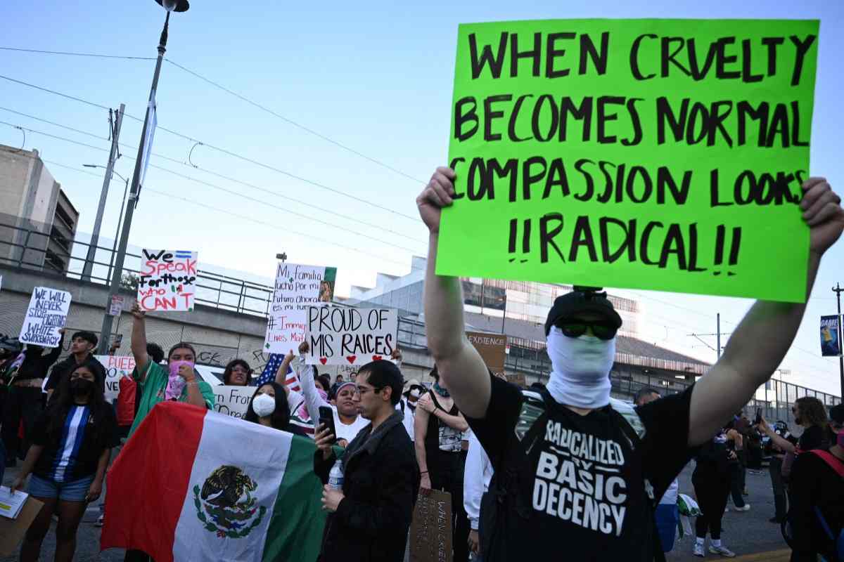 protestas Los Ángeles