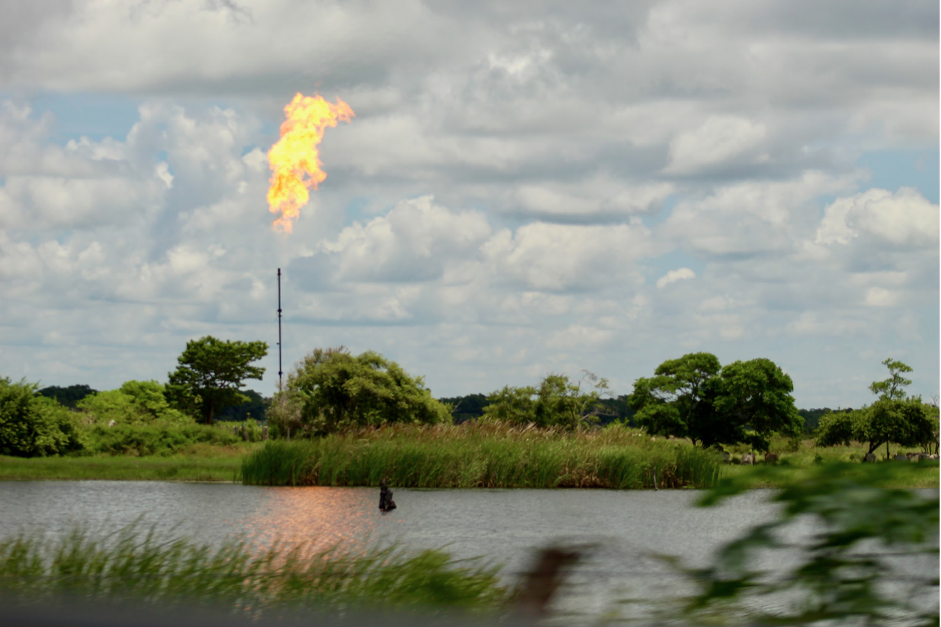 Centro de Proceso y Transporte de Gas, Campeche. Foto: CEMDA.