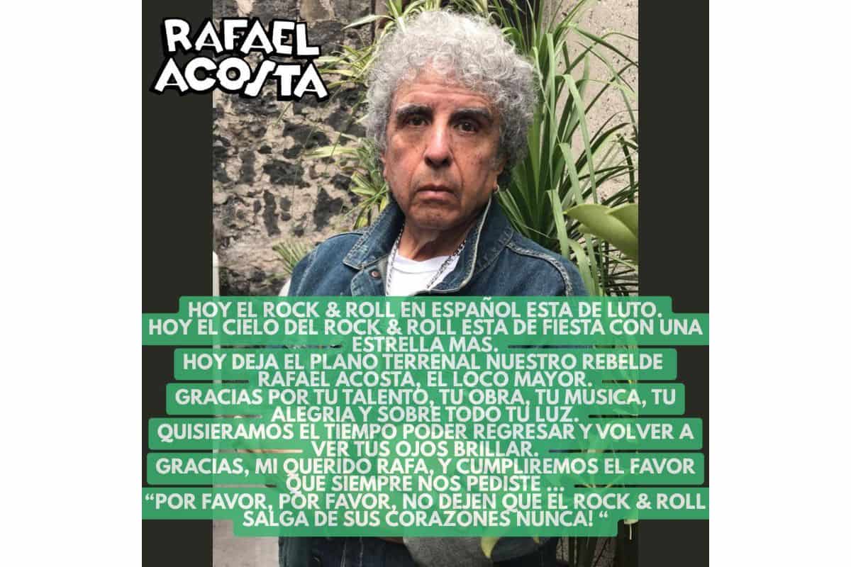 rafael acosta murio