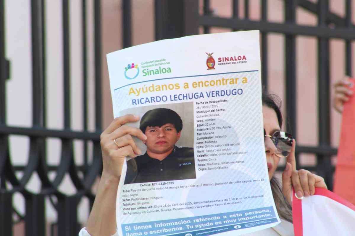 Marchan por los jóvenes Ramsés y Ricardo, a dos meses de su desaparición en Aguaruto, Culiacán