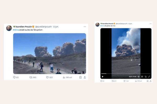 Erupción volcán Etna Italia junio 2025 Popocatépetl