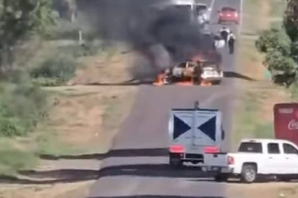 Aguascalientes: suman 27 detenidos por bloqueos carreteros y quema de vehículos y negocios