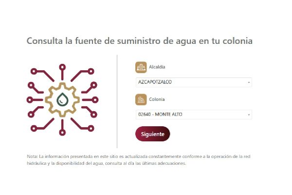 Así puedes saber si hay suministro de agua en tu colonia en CDMX