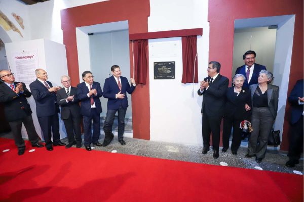 Colectiva exige retirar foto del presunto feminicida de Cecilia Monzón de la Sala de Secretarios en Puebla