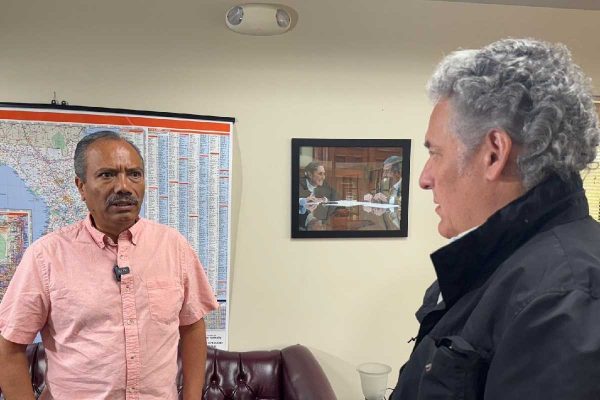 Don Martín González, padre de dos jóvenes mexicanos detenidos y llevados a Alligator Alcatraz