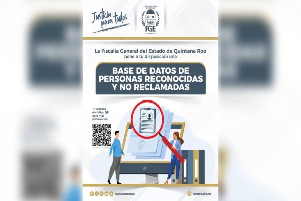 Fiscalía de Quintana Roo lanza plataforma con datos de muertos no reclamados; van 191 identificadas