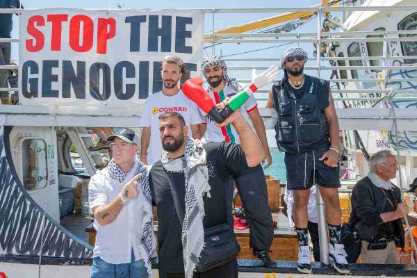 Handala, un nuevo barco de la Flotilla de la Libertad, zarpa a Gaza para “romper el bloqueo israelí”