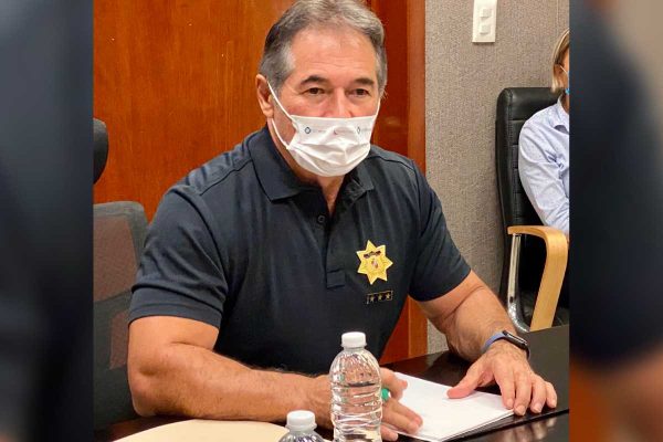 Hernán Bermúdez Requena exsecretario de Seguridad de Tabasco durante sus labores