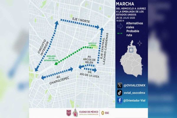 Hoy es la tercera marcha contra la gentrificación en CDMX: conoce ruta, dónde y a qué hora