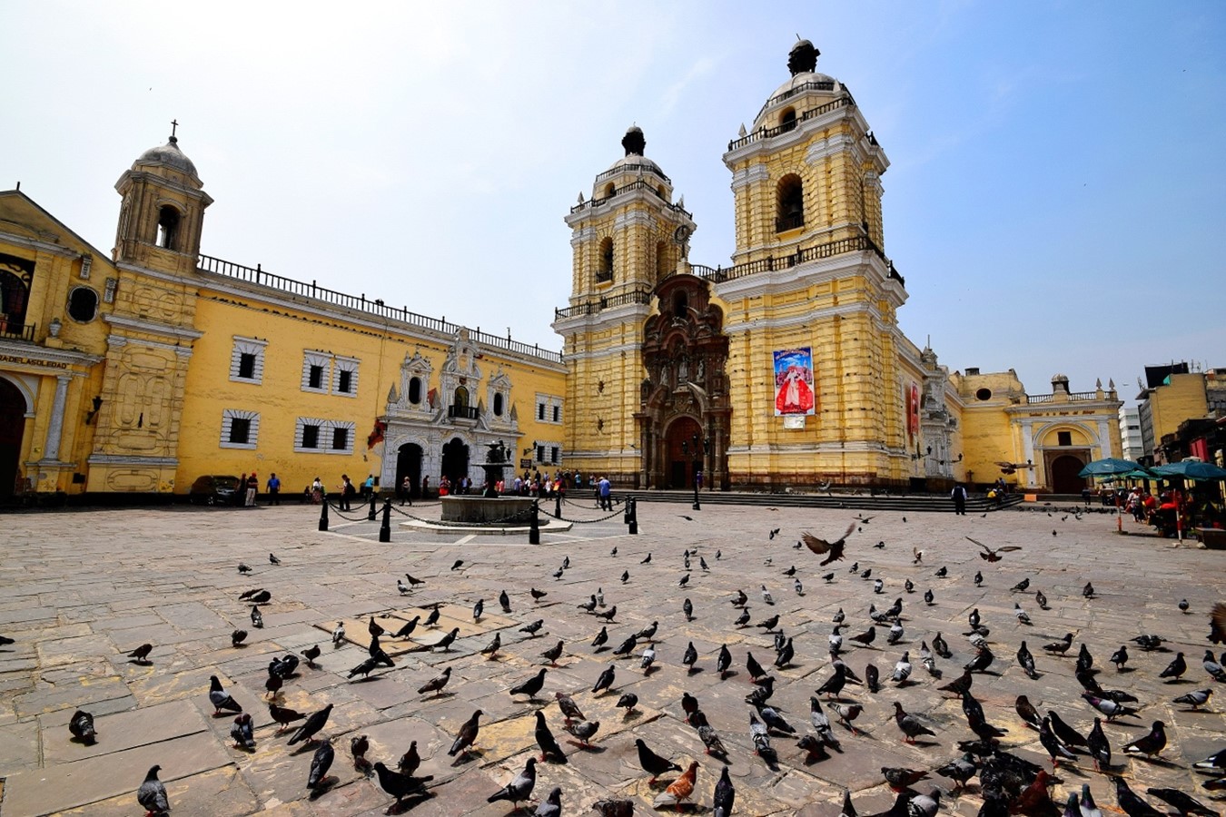 Convento de San Francisco en Lima, Perú.