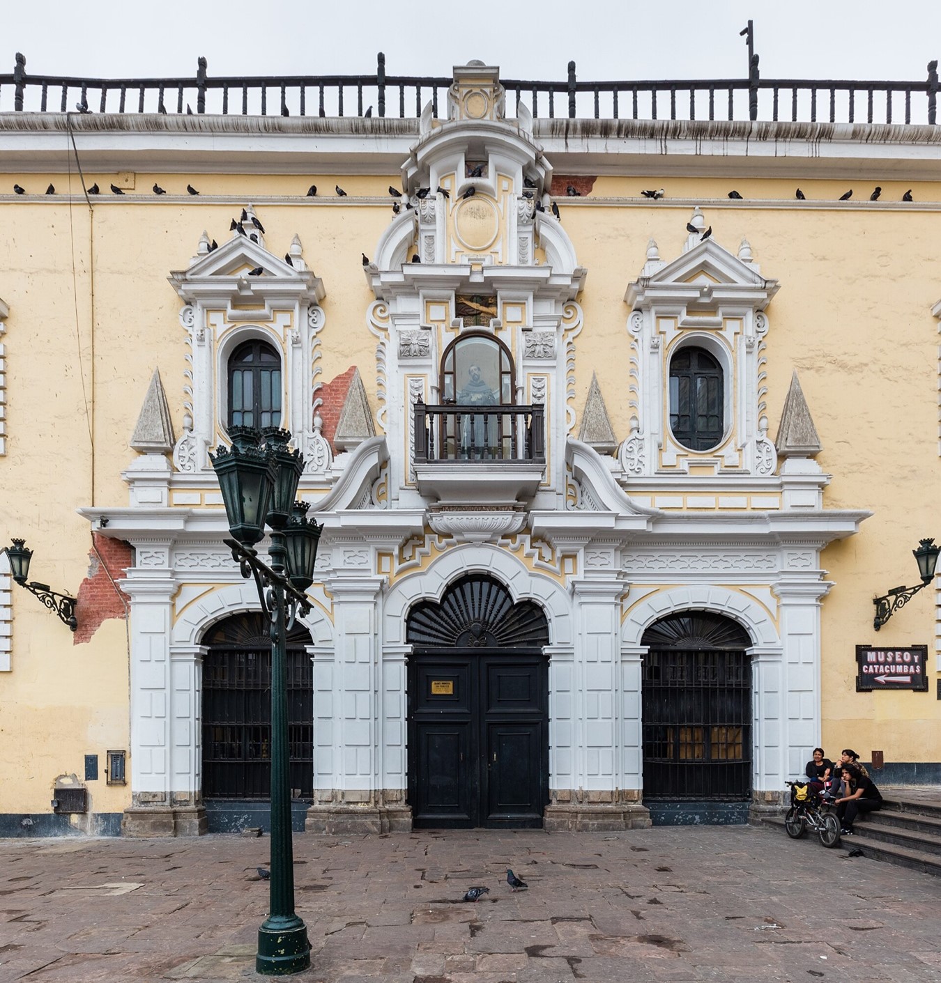 Convento de San Francisco en Lima, Perú. Foto: Rubén Aguilar.