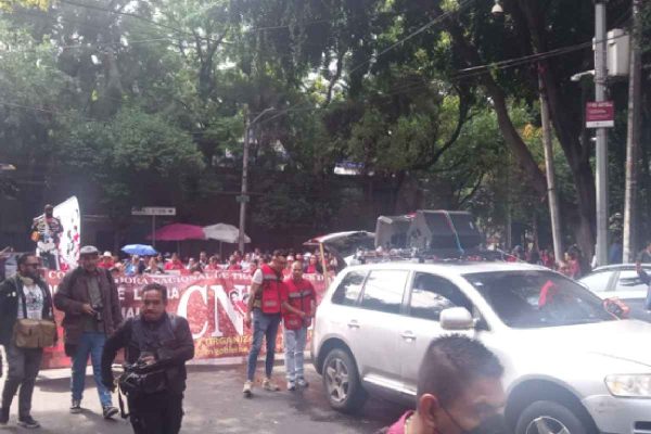 Inicia marcha de la CNTE en CDMX
