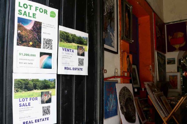 Lotes en venta en Oaxaca orientados a extranjeros muestran los síntomas de la gentrificación en la zona