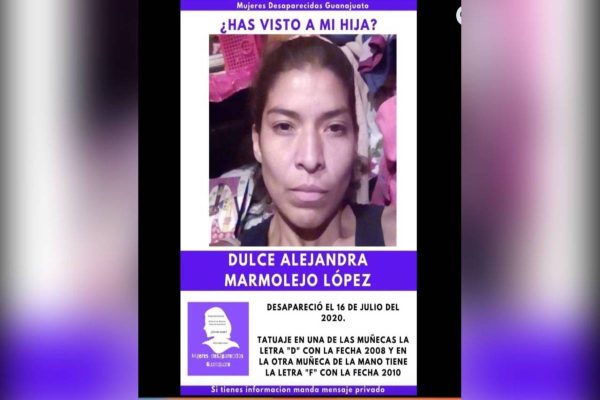 Madre buscadora es notificada que cuerpo de su hija no corresponde al que le dieron hace 5 años