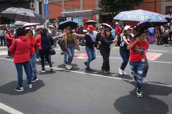 Marcha sección 9 CNTE en CDMX