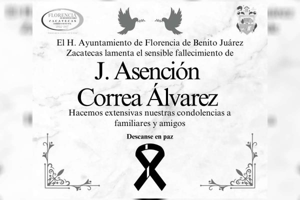 Asesinan a Ascensión Correa, exalcalde de Florencia, Zacatecas, y excandidato en Guadalajara