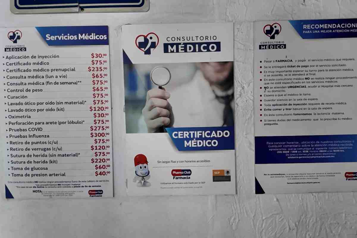 consultorios farmacias privados salud