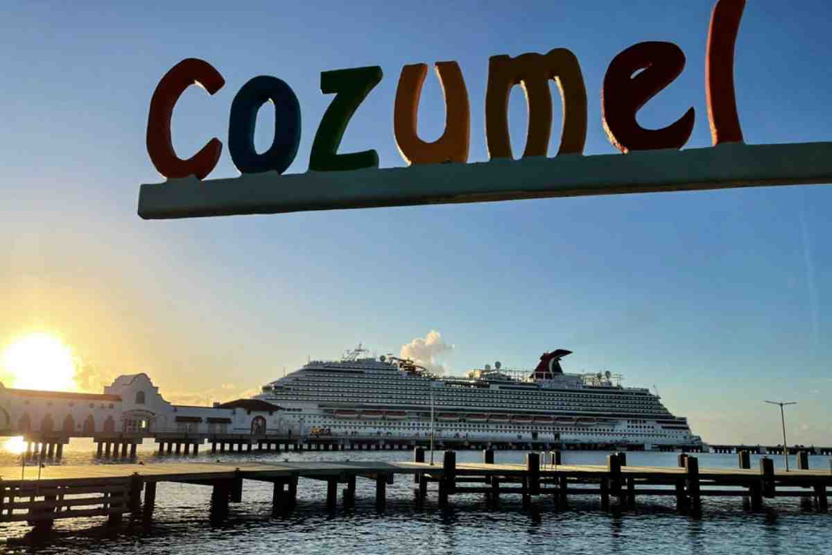 cuarto muelle cozumel cruceros semarnat protestas arrecife