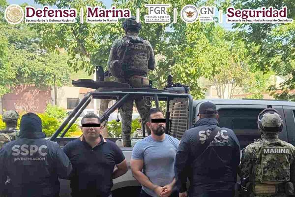 detención de "El Pinto", presunto líder la barredora